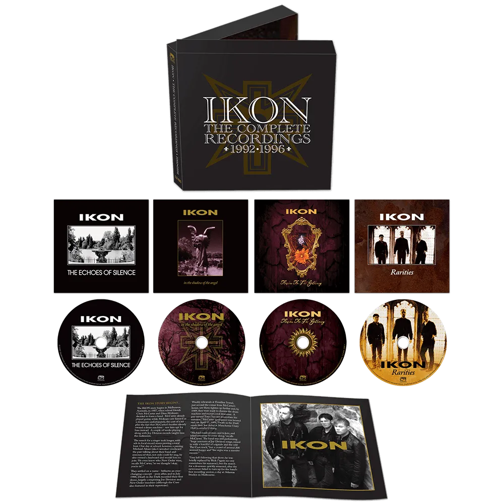Ikon, íconos del Gothic Rock en Australia, lanzan "The Complete Recordings 1992-1996", a través de Cleopatra Records