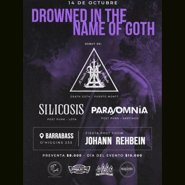 "Drowned in the Name of Goth": el Sur de Chile hace sonar la tumba desde dentro... y en vivo