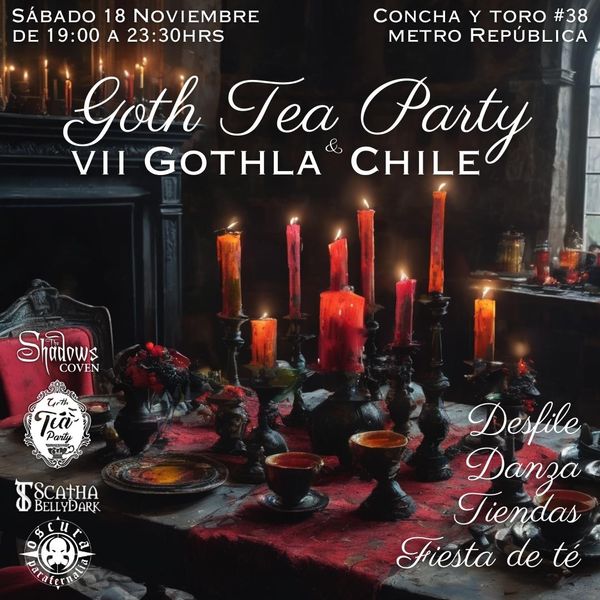 Mascarada Goth Tea Party - Gothla 2023